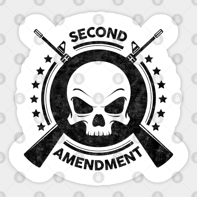 Second Amendment - Gun Rights Sticker by UncagedUSA